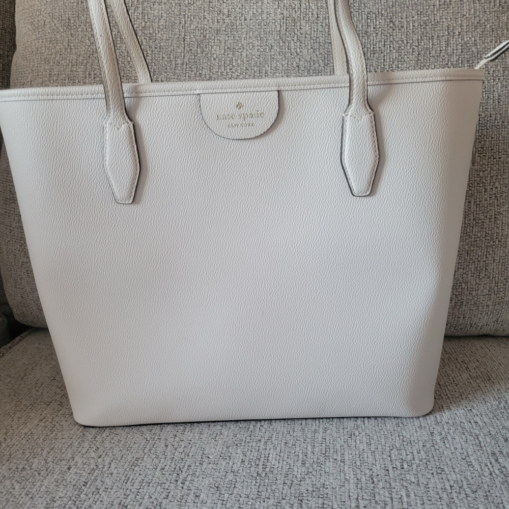 Kate Spade White Tote Bag